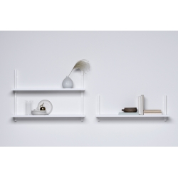 Sola Shelf white hanged on the wall
